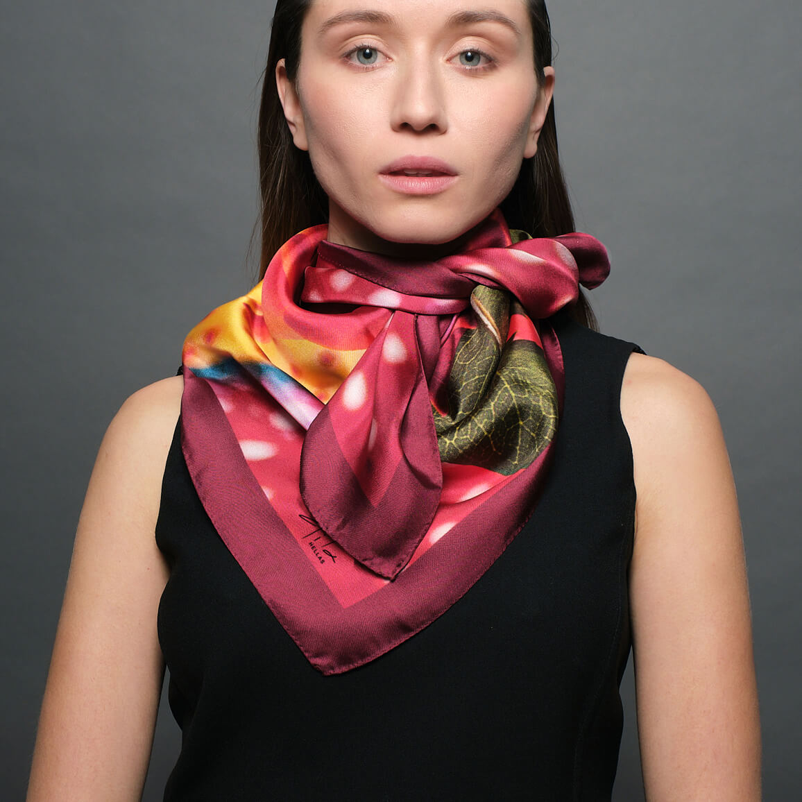 Colorful Silk Scarves
