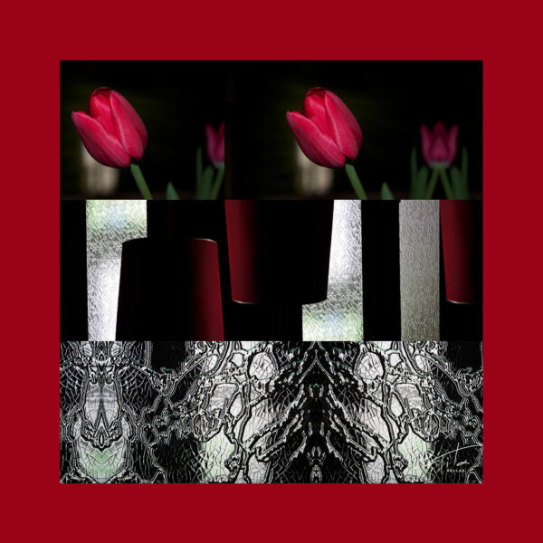 organic silk square scarf-red-tulips-70